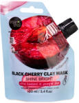  Organic Shop „Shine Bright Fekete cseresznyés agyagmaszk naicinamiddal - 100ml