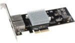 Sonnet Presto 10GBASE-T Ethernet 2 portos PCIe kártya