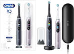 Oral-B iO Series 9 Duo elektromos fogkefe fekete és rózsaszín (két darabos kiszerelésben) 411574