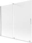 Mexen Velar 2-paneles, eltolható zuhanyfal 180 x 150 cm, matt, króm - 896-180-000-31-01
