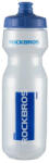 ROCKBROS 750 ml-es kerékpáros kulacs - átlátszó, kék szájrésszel