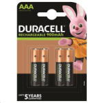 Duracell Tölthető mini Ceruzaelem AAA 900mAh 4db (5000394045132)