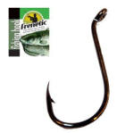 Frenetic horog FS601 extra erős black nikkel harcsás horog 3/0