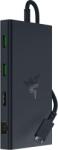 Razer Docking Station Razer 11-Port USB-C, 85 W, 4K 60Hz, Jack 3.5mm, HDMI, Gigabit Ethernet (Negru) (RC21-02250100-R3M1)