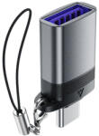 ACEFAST J7 USB-A - USB-C Adapter - Szürke