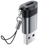 ACEFAST J8 USB-C - USB-A Adapter - Szürke