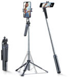 Wozinsky Szelfibot Wozinsky WC1Y70S teleszkópos állvány 1, 7 m telefontartóval - fekete