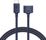 Tech-Protect MMC01 Ultraboost USB-C / USB-C MagSafe 3 140W 200cm kábel MacBookhoz - sötétkék