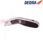 Dedra trapéz pengés kés fém házzal 61x19 mm 6 pengével (M9019)