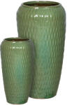  Sintra Vase Giant Kerámia Növénytartó Szett Mentazöld 22, 5x55, 5-36x88cm S2 (LF-731010)