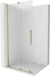 Mexen Velar toló zuhanyfal Walk-in 120 x 200 cm, matt 8 mm, arany - 871-120-000-33-50