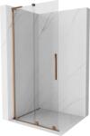 Mexen Velar L zuhanyfal tolóajtós Walk-in 100 x 200 cm, átlátszó 8 mm, rózsaarany - 871-100-003-03-60