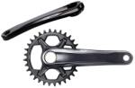 Shimano Deore XT FC-M8100 integrált tengelyes hajtómű, 32T, 1x12s, 175 mm, fekete, OEM kiszerelés