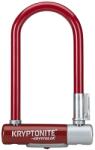 Kryptonite Kryptolok Mini-7 U-lakat, 178 x 82 x 13 mm, piros