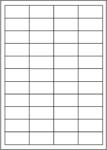 CDRmarket Etichete autoadezive 48, 5 x 25, 4 mm, 44 etichete, A4, 100 coli (R0ECO.0203A, 227019)