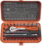 Berner Dugókulcs készlet 1/4" 29 db-os készlet - Berner (372159)