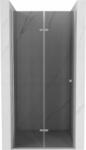 Mexen Lima 80 cm széles, grafit, króm zuhanyajtó - 856-080-000-01-40
