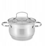 Maestro Acél fazék indukciós fedővel gáz nagy 26cm 8.2L Maestro MR-3512-26 (MR-3512-26)