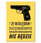 SteelPoster Fém poszter Figyelmeztető nyilak Tábla ajándék Nyilasnak 30x42 cm (plakat dekoracyjny, metalowa tablica, szyld)