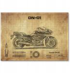 SteelPoster Fém poszter Honda DN-01 Tábla 30 x 42 cm +ajándék (plakat dekoracyjny, metalowa tablica, szyld)