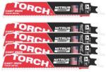 Milwaukee Szablyafűrészlap 150 mm 5 db-os 10 TPI TORCH NITRUS CARBIDE (48476551) (48476551)