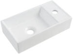 MOFÉM EVO kerámia mosdó MINI 41x22x10cm, szekrényre tehető (B4616028220S)