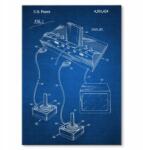 SteelPoster Fém plakát Játékkonzol Technológia Tábla Lemez 30 x 42 cm Ajándék (plakat dekoracyjny, metalowa tablica, szyld)