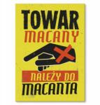SteelPoster Fém poszter Áru tapogatózott Tábla Tepsi 42 x 59, 4 cm +ajándék (plakat dekoracyjny, metalowa tablica, szyld)