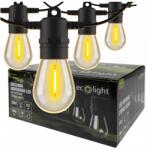 ECOLight Kerti fényfüzér 10 méter 10 izzó G45 E27 1W 2700K (EC20087)