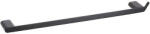 Bemeta Organic Black fali törölközőtartó 555x38x60 mm, fekete 167104360 (167104360)