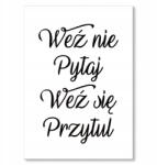 SteelPoster Fém poszter Ne kérdezd Tábla Tepsi 42 x 59, 4 cm +ajándék (plakat dekoracyjny, metalowa tablica, szyld)