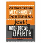 SteelPoster Fém poszter tanácsadáshoz Tábla Tepsi 42 x 59, 4 cm +ajándék (plakat dekoracyjny, metalowa tablica, szyld)