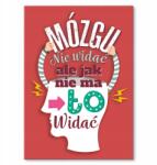 SteelPoster Fém poszter Agy nem látható Tábla 30 x 42 cm +ajándék (plakat dekoracyjny, metalowa tablica, szyld)