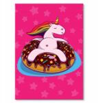 SteelPoster Fém poszter Sweet Unicorn Tábla 30 x 42 cm +ajándék (plakat dekoracyjny, metalowa tablica, szyld)