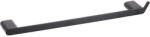 Bemeta Organic Black fali törölközőtartó 455x38x59 mm, fekete 167104350 (167104350)