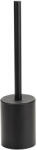 Bemeta Organic Black fali WC-kefetartó 80x345x110 mm, fekete 167113060 (167113060)