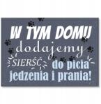 SteelPoster Fém poszter Szőr Tábla Tepsi 30 x 42 cm +ajándék (plakat dekoracyjny, metalowa tablica, szyld)