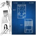SteelPoster Fém poszter Patent Ikonikus kütyük Tech Tábla 30 x 42 cm +ajándék (plakat dekoracyjny, metalowa tablica, szyld)