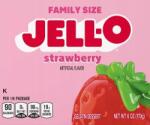 Jell-O Raspberry Jelly 85g eper ízű gyümölcskocsonya az USA-ból (043000200018)
