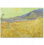 SteelPoster Fém poszter Wheatfield van Gogh Tábla 30 x 42 cm +ajándék (plakat dekoracyjny, metalowa tablica, szyld)
