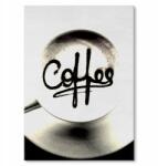 SteelPoster Fém poszter Kávé coffee Tábla 30 x 42 cm +ajándék (plakat dekoracyjny, metalowa tablica, szyld)