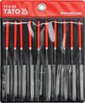 TOYA Tűlevelű Reszelő Készlet 3X140X65MM 10 Db D (5906083961632)