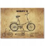 SteelPoster Fém poszter Wigry 3 Tábla Tepsi 42 x 59, 4 cm +ajándék (plakat dekoracyjny, metalowa tablica, szyld)