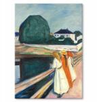 SteelPoster Fém poszter Edvard Munch Lányok Tábla 30 x 42 cm +ajándék (plakat dekoracyjny, metalowa tablica, szyld)