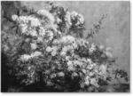 SteelPoster Fém poszter Spring flowers Courbet Tábla Tepsi 42 x 59, 4 cm +ajándék (plakat dekoracyjny, metalowa tablica, szyld)