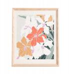 Homla Saaro kép hibiszkusz virágokkal 40x50x2cm Homla (244453)
