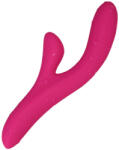 Power Escorts Kinky Pleasure Vibrátor Dual motor, 10 fokozat, vízálló 23, 5 cm rózsaszín