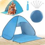 VERK GROUP Strand Sátor Önterülő Uv Védő Családi Táska Szett (SUMMER)