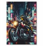 SteelPoster Fém poszter moto sting Tábla 30 x 42 cm +ajándék (plakat dekoracyjny, metalowa tablica, szyld)