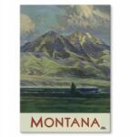 SteelPoster Fém poszter Montana Tábla Tepsi 22 x 31 cm +ajándék (plakat dekoracyjny, metalowa tablica, szyld)